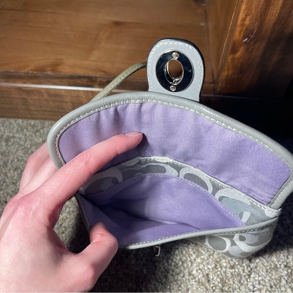 Grey Coach Purse - Picture 5 of 5